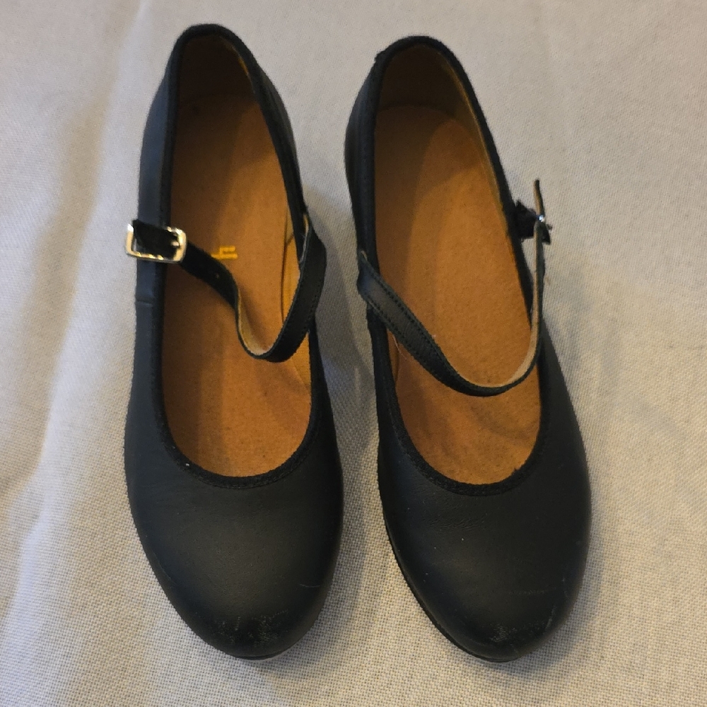 Bloch Black Kids Mary Jane Flats